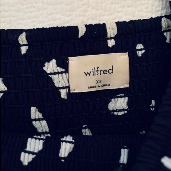 Wilfred Navy/White Patterned Top - Picture 6 of 7